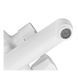Змішувач для ванни PLAMIX OMEGA-142 EURO SET WHITE (зі шлангом, лійкою та кро... MX9699 фото 3