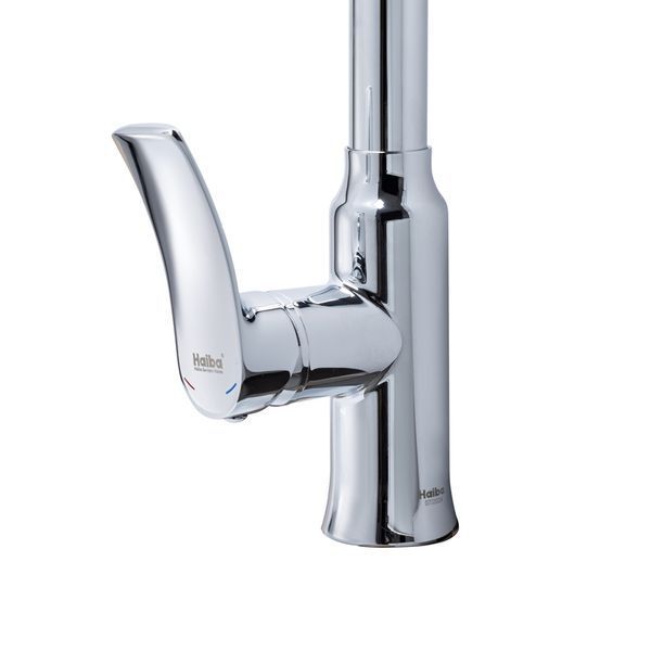 Змішувач для кухні Haiba Bolero 014 з висувною лійкою (HB9591) HB9591 фото