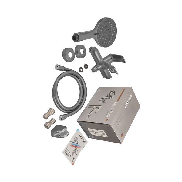 Змішувач для ванни Mixxus Premium DERBY 009 (EURO) GRAPHITE (MI6609) MI6609 фото