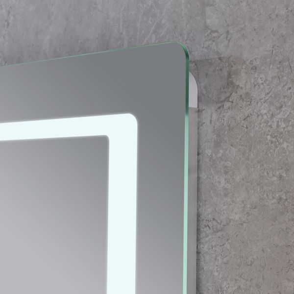 Дзеркало Mixxus STYLE MR13-80x60-Reverse з LED Touch, Anti-fog, димером, регулятором яскравості (MI6666) MI6666 фото