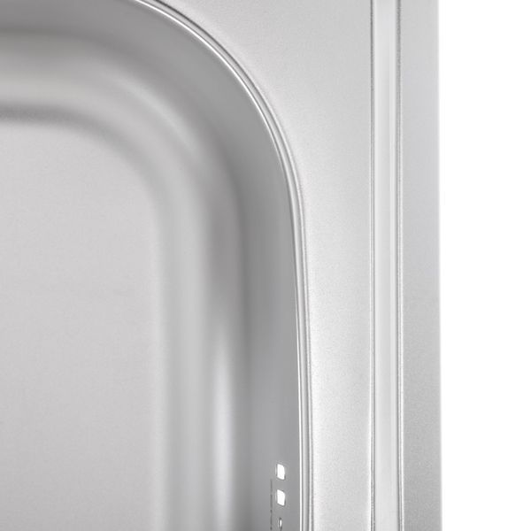 Мийка кухонна Zerix Z5050-08-180E (Satin) (ZS0582) ZS0582 фото