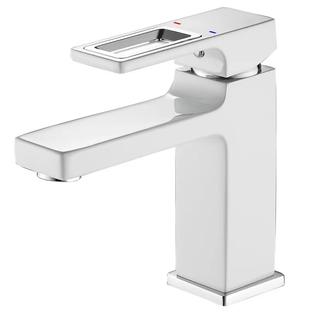 Змішувач для умивальника Mixxus Premium DANTE 001 NUT White-Chrome (MI6792) MI6792 фото