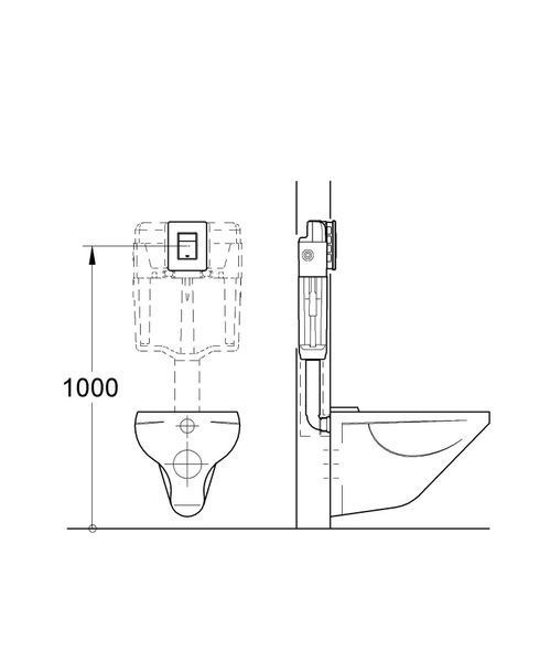 Панель змиву Grohe Skate Cosmopolitan (38732SH0) 38732SH0 фото