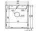 Мийка MIXXUS MH5050 DECOR GRAPHITE (MH5050 DECOR NANO-BLACK)(3.0/0.8) з нерж. сталі (колір графіт) (MX1929) MX1929 фото 2