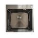 Мийка MIXXUS MH5050 DECOR GRAPHITE (MH5050 DECOR NANO-BLACK)(3.0/0.8) з нерж. сталі (колір графіт) (MX1929) MX1929 фото 1