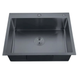 Кухонна мийка Zerix ZH5843-215 Nano-Black (3.0/0.8) з нержавіючої сталі (MX1584) MX1584 фото 1