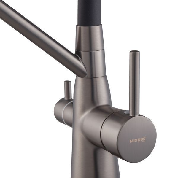 Змішувач для кухні Mixxus Premium SENNA 021 GRAPHITE з виходом для питної вод... MI6827 фото
