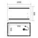 Дзеркало Mixxus Premium LINES MR17-100x60-Reverse з LED Touch, Anti-fog, димером, регулятором яскравості (MP6625) MP6625 фото 4