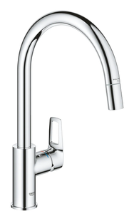 Одноважільний змішувач для кухні Grohe BauLoop New (30543000) 30543000 фото