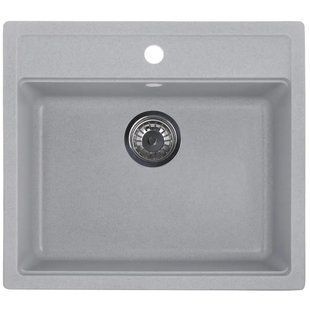 Мийка кухонна Zerix ZS-5751S-09 Сіра (ZX4599) ZX4599 фото