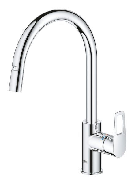 Одноважільний змішувач для кухні Grohe BauLoop New (30543000) 30543000 фото