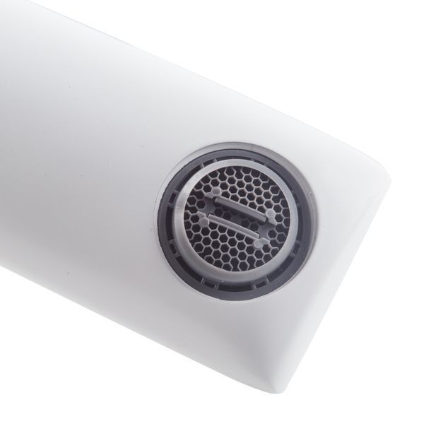 Змішувач для умивальника HAIBA ALEX 001 LONG WHITE-CHROME (HB9563) HB9563 фото