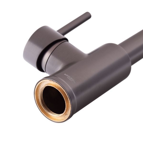 Змішувач для кухні з виливом пружина Mixxus Premium SPRING 017 GRAPHITE (MI6952) MI6952 фото