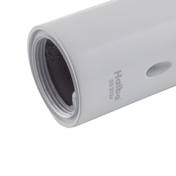 Змішувач для умивальника HAIBA ALEX 001 LONG WHITE-CHROME (HB9563) HB9563 фото