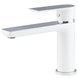Змішувач для умивальника HAIBA ALEX 001 LONG WHITE-CHROME (HB9563) HB9563 фото 1
