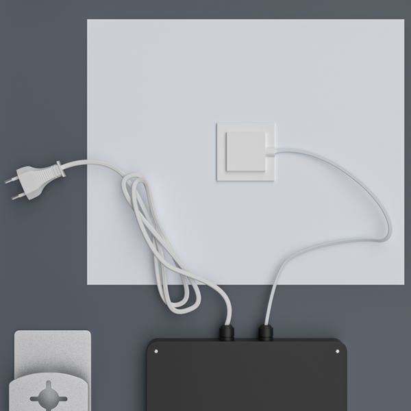 Дзеркало Mixxus Premium DIVERSE MR15-80x60-Reverse з LED Touch, Anti-fog, димером (3-6,5kK) (MP6638) MP6638 фото