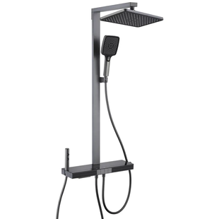 Душова колона з термостатичним змішувачем Mixxus Premium Next-009-J Graphite,... MI6544 фото