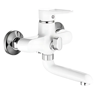 Змішувач для ванни Mixxus Elba 009 (EURO) WHITE (MI6586) MI6586 фото