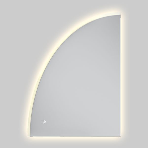 Дзеркало Mixxus Premium TOPPER MS02-75x100 з LED Touch, Anti-fog, димером (3-6,5kK) (MP6634) MP6634 фото