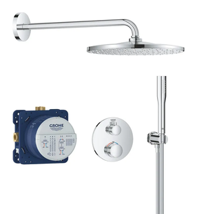Система з термостатом прихованого монтажу з Rainshower Mono 310 Grohe Grohthe... 34869000 фото