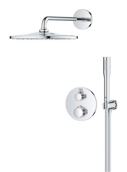 Система з термостатом прихованого монтажу з Rainshower Mono 310 Grohe Grohthe... 34869000 фото