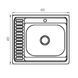 Кухонна мийка Zerix Z6060R-06-160MD (micro decor) (ZS0589) ZS0589 фото 3