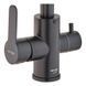 Змішувач для кухні Mixxus DAX-021-G Black (нерж. сталь) з вих.для пит.води (M... MI6078 фото 3