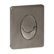 Панель змиву Koer KT-0606-07 157x198x10mm пластикова, кнопка закруглена (колір графіт) (KR5712) KR5712 фото 1