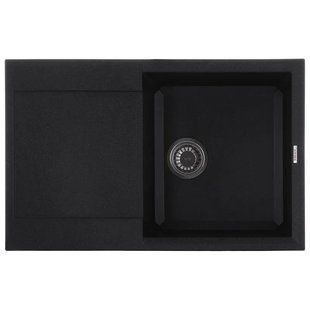 Мийка кухонна Zerix ZS-7950S-13 Графітова (ZX4585) ZX4585 фото