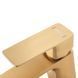Змішувач для умивальника Haiba Kubus 001 BRUSHED GOLD (HB9622) HB9622 фото 3