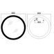 Дзеркало Mixxus PLAIN MC10-80 з LED Touch, Anti-fog, димером, регулятором яскравості, годинником (MI6932) MI6932 фото 13