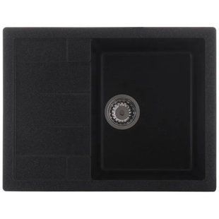 Мийка кухонна Zerix ZS-6550S-13 Графітова (ZX4545) ZX4545 фото