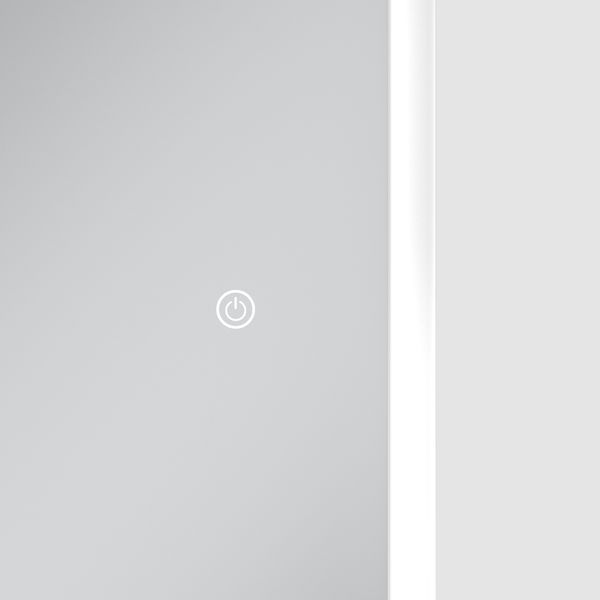Дзеркало Mixxus Premium OLIVARY MR19-100x80-Reverse з LED Touch, Anti-fog, димером (3-6,5kK) (MP6629) MP6629 фото