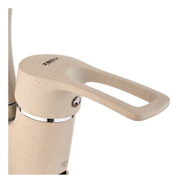 Змішувач для кухні Zerix YUB 181 Beige (ZX0717) ZX0717 фото