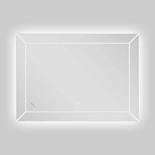 Дзеркало Mixxus Premium CUBIC MR14-70x50-Reverse з LED Touch, Anti-fog, димером, регулятором яскравості (MP6647) MP6647 фото