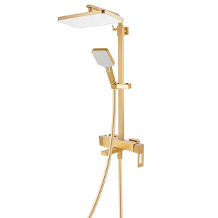 Душова колона зі змішувачем Haiba KANT 009-J BRUSHED GOLD (HB9606) HB9606 фото