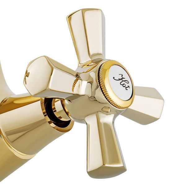 Змішувач для умивальника Mixxus Premium Retro Gold-161 (MI5848) MI5848 фото