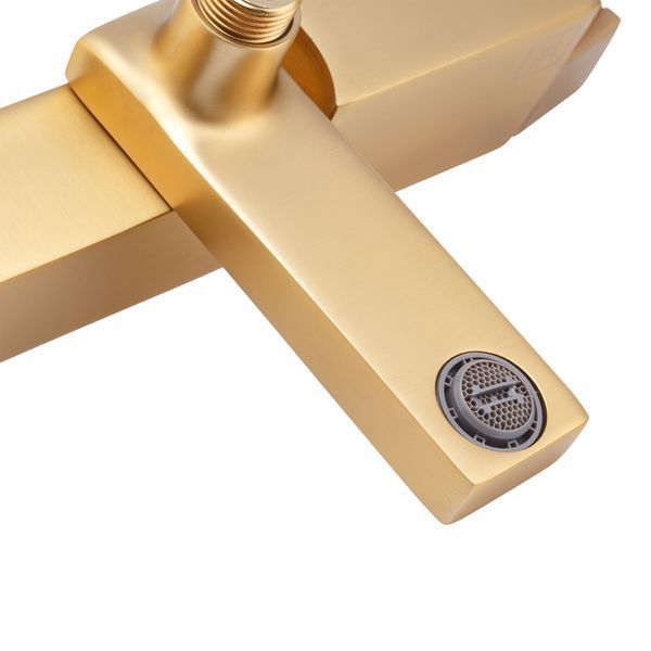 Душова колона зі змішувачем Haiba KANT 009-J BRUSHED GOLD (HB9606) HB9606 фото